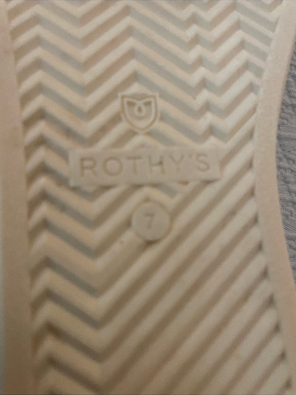 Rothy's White Low-Top Knit Lace-Up Sneakers - Picture 8 of 8